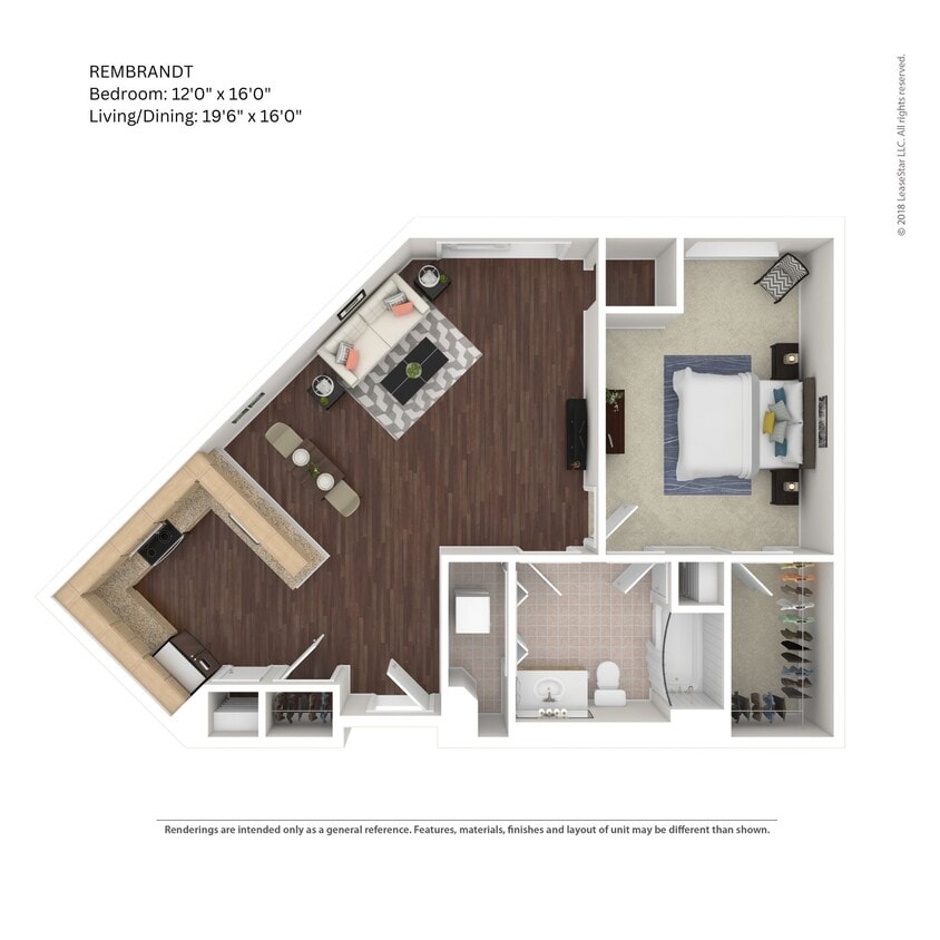 Floor Plan - Rembrandt