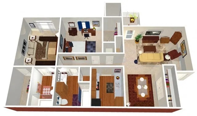 Cottonwood Floor Plan - Cottonwood