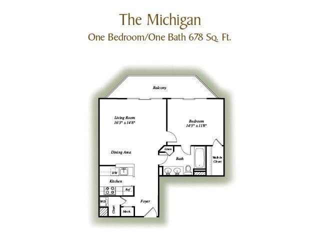 Floor Plan - Michigan