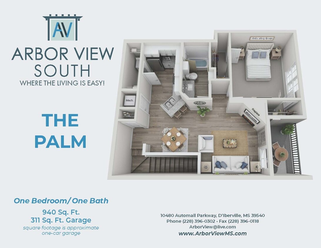 Floor Plan - The Palm