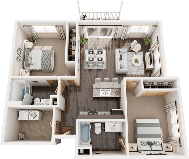 Floor Plan - Kingbird