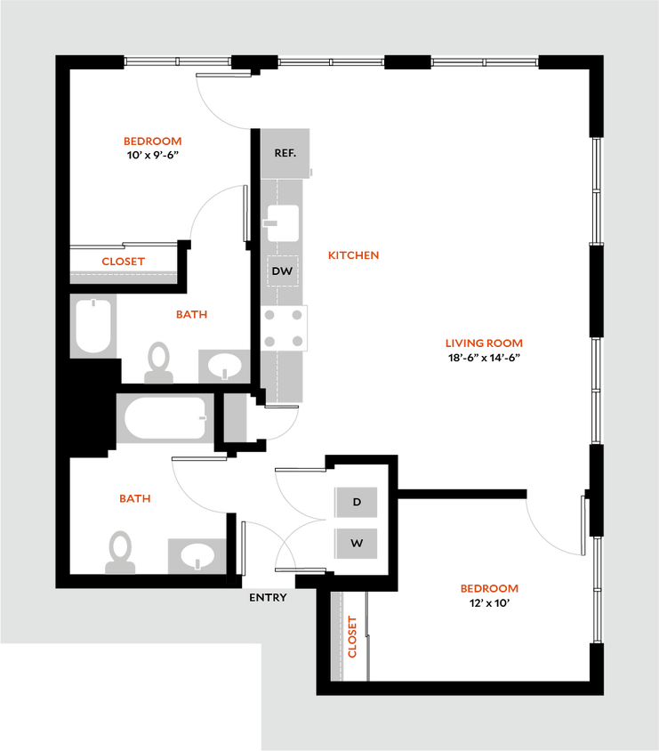 Floor Plan - 2D