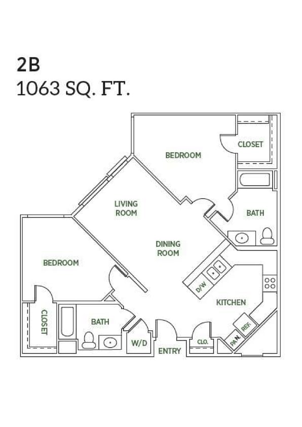 Floor Plan - 2B