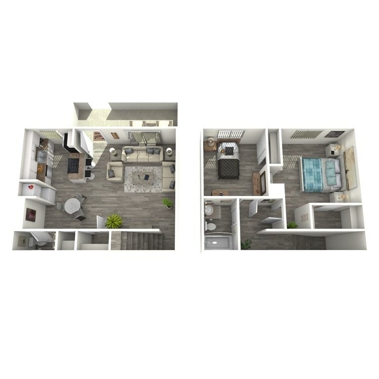 Overhead_756151.jpg - 2 Bed 2 Bath TH