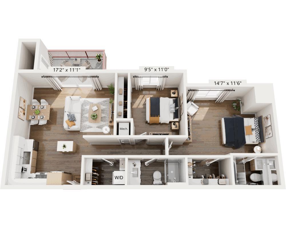 Floor Plan - Edison (B2B)