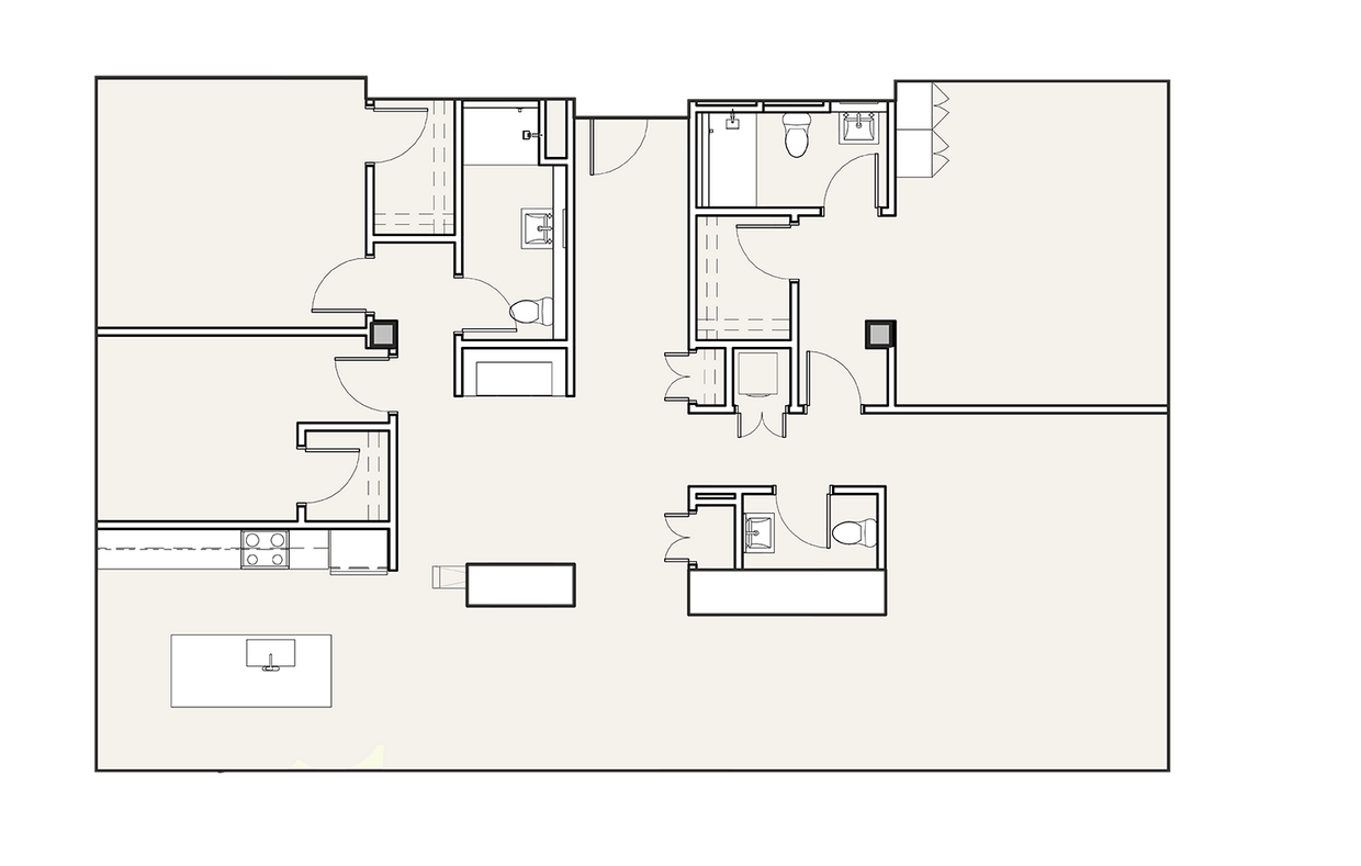Floor Plan - 3 Bedroom Penthouse