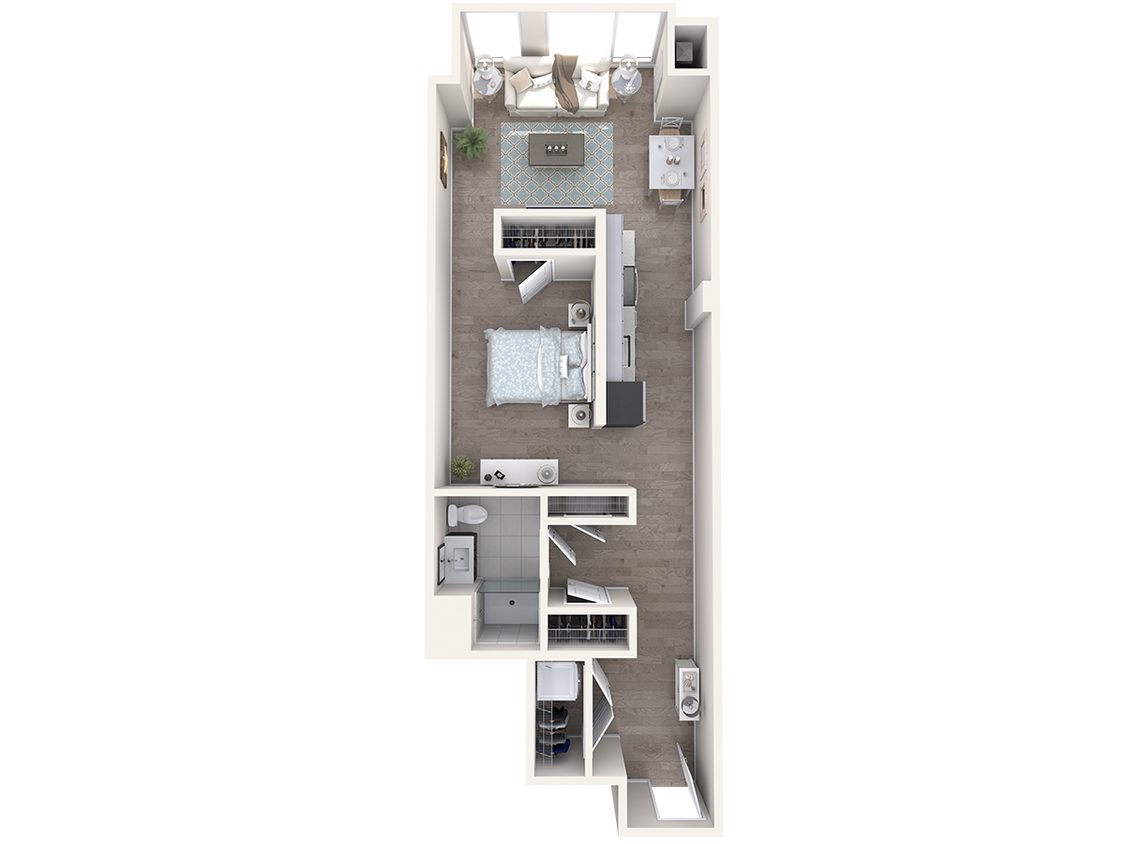 Floor Plan - Watermark B1-L1.5