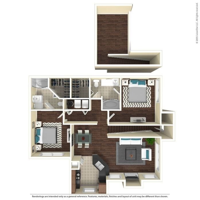 TheSavannah_1242_2x2(1).jpg - B3 The Savannah - 2 Bedroom, 2 Bathroom