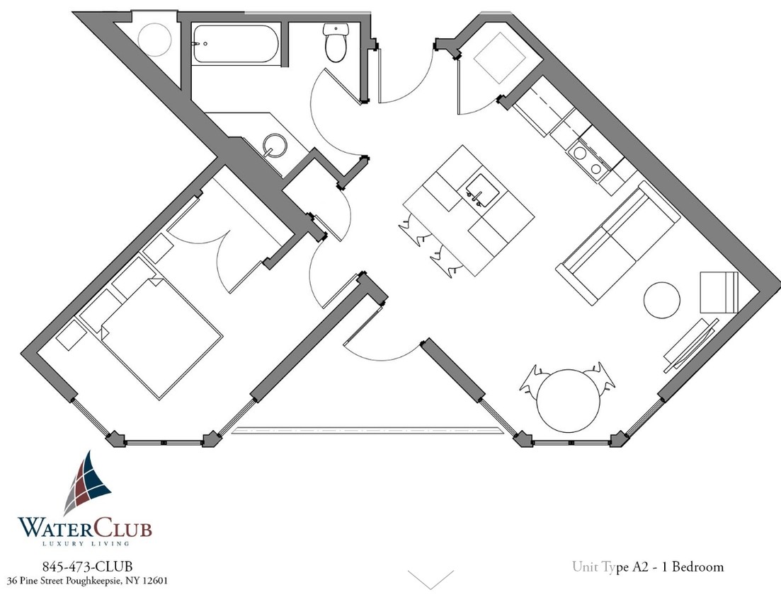 Floor Plan A2 - A2 - Accessible 