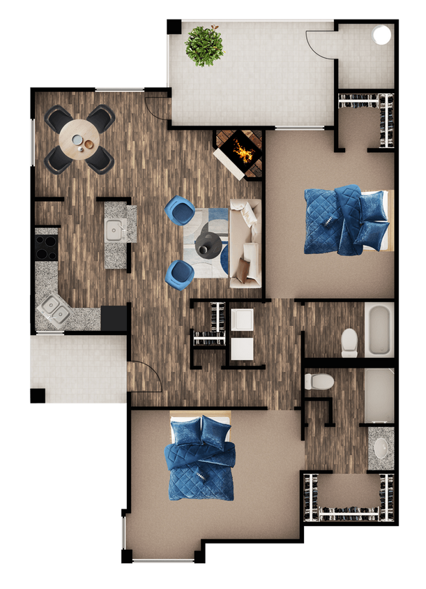 Floor Plan - Ironwood