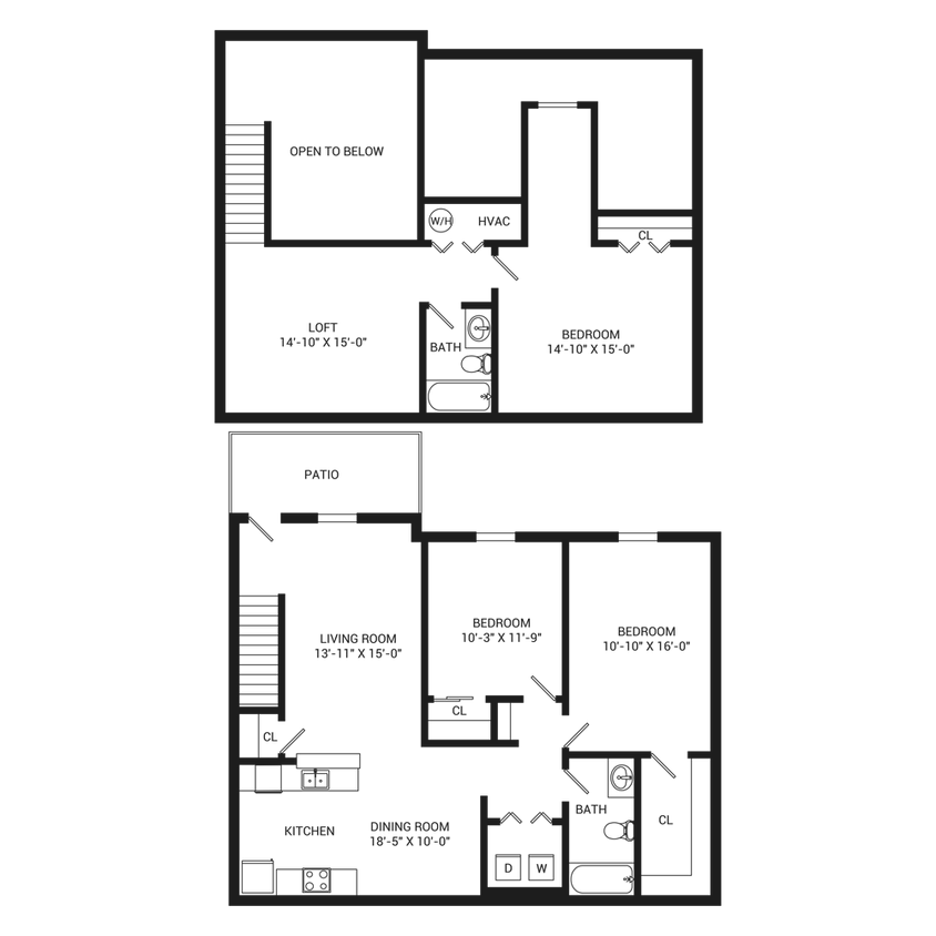 Floor Plan - 3-Loft
