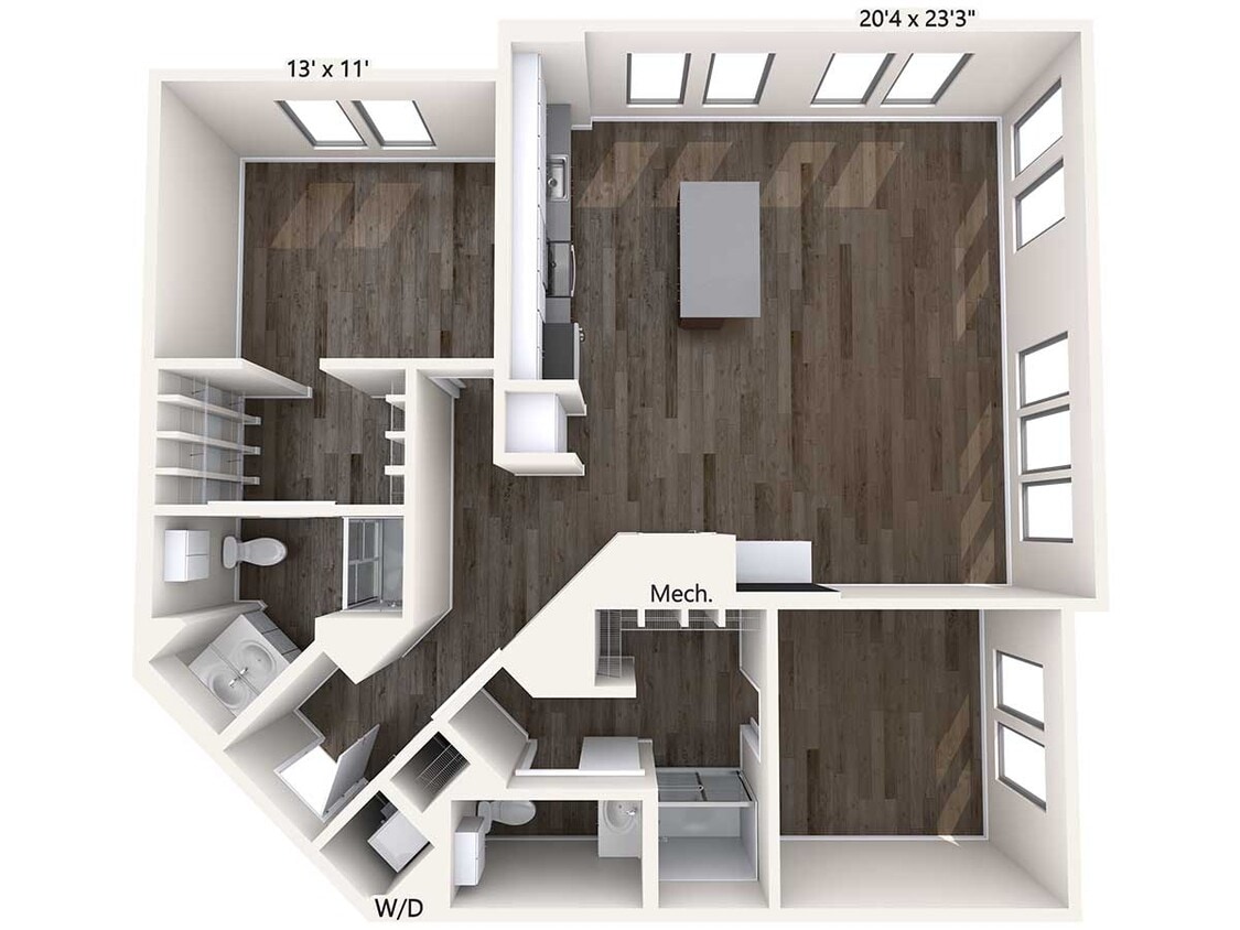 Floor Plan - B5-upgraded-terrace
