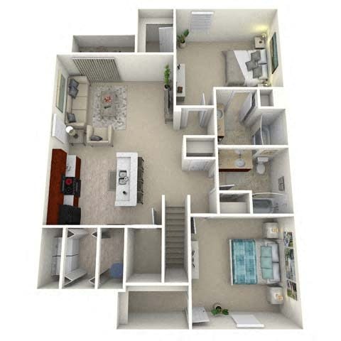 Floor Plan - The Belmont