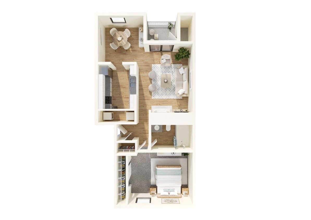Floor Plan - A3 with In Home Laundry