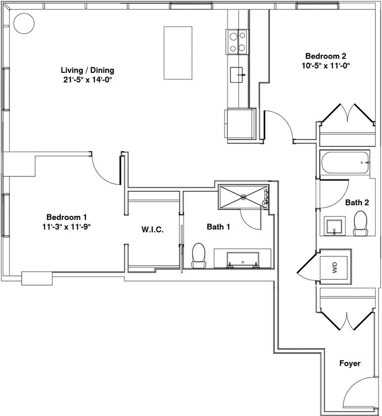 C5 floor plan Coeval - C5