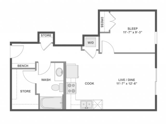 Floor Plan - A2a