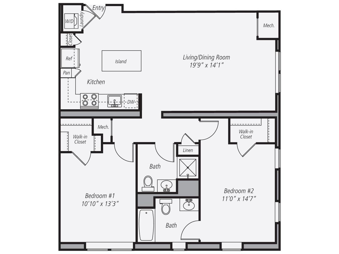 Floor Plan - B4-1074-2