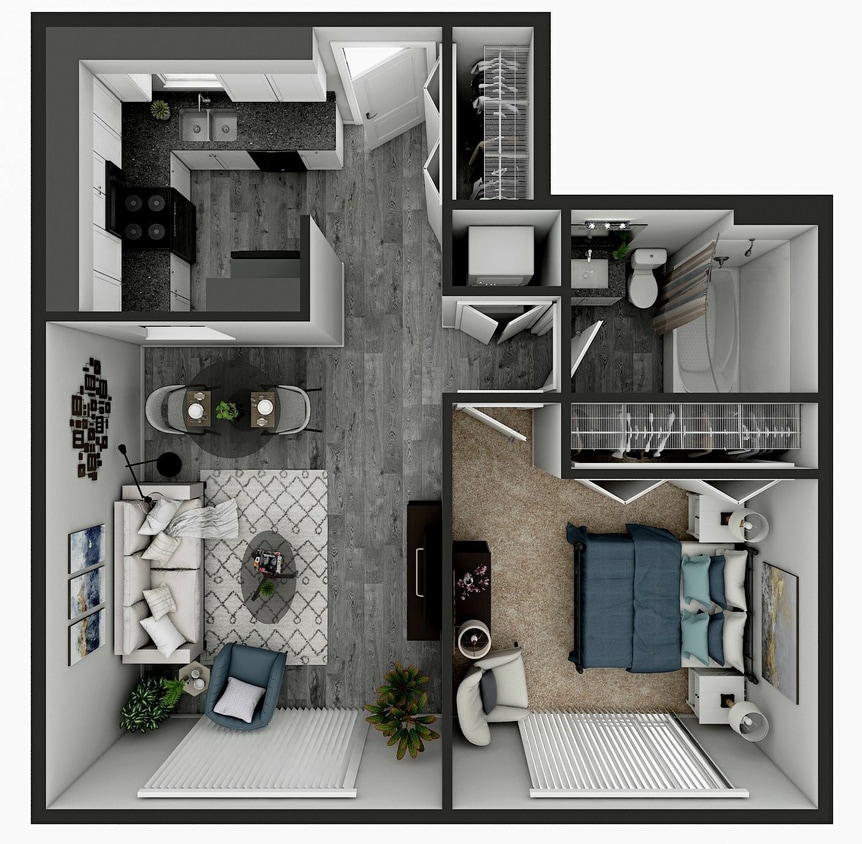 A1.jpg - 1 Bedroom 1 Bathroom