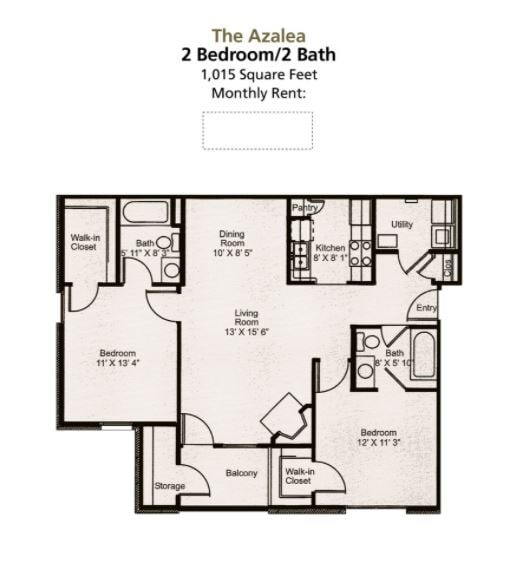 Floor Plan - 2BR2