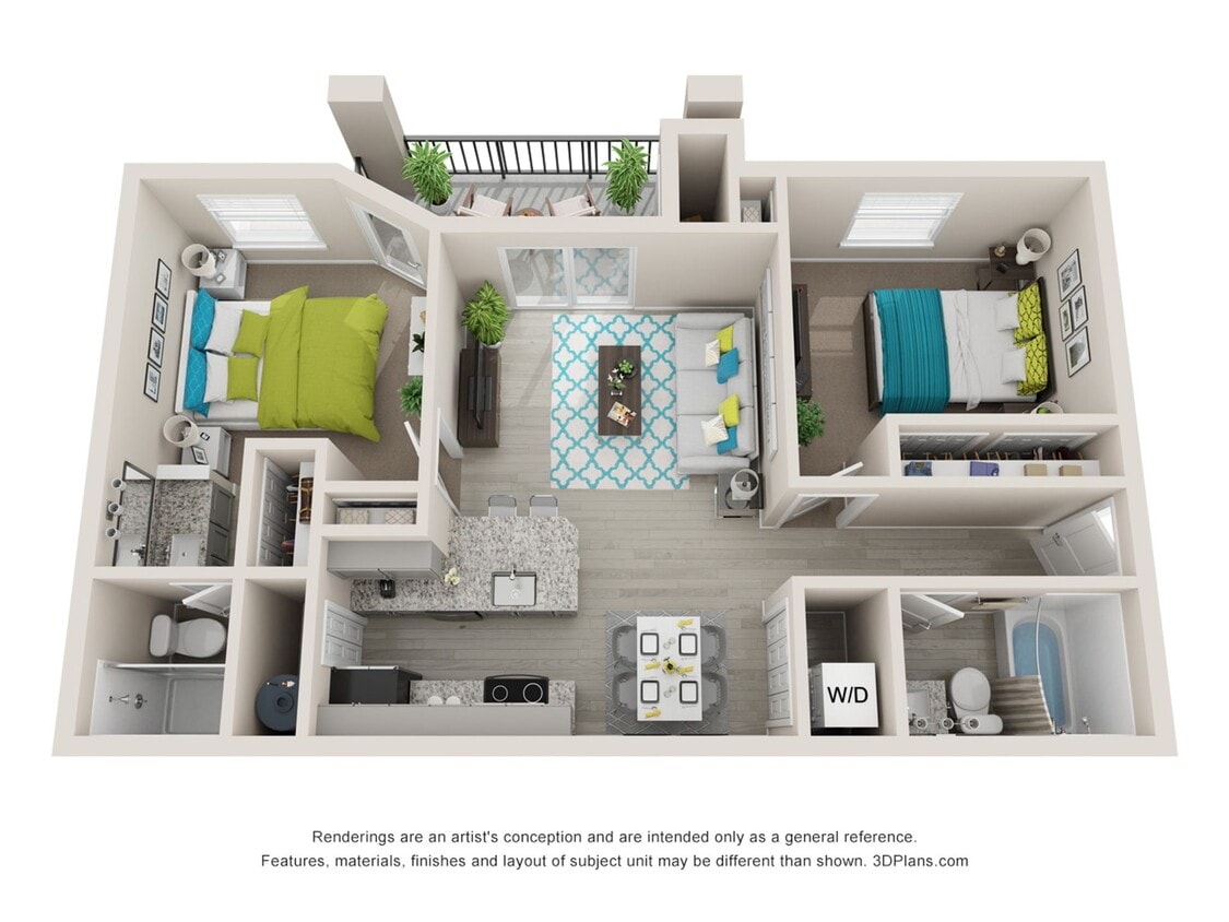 Floor Plan - Griffin B1R (Renovated)