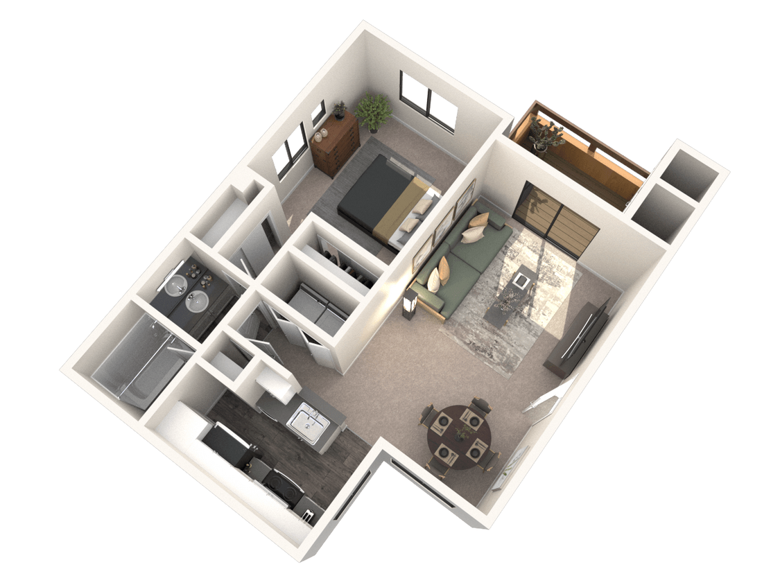Floor Plan - The Barcelona