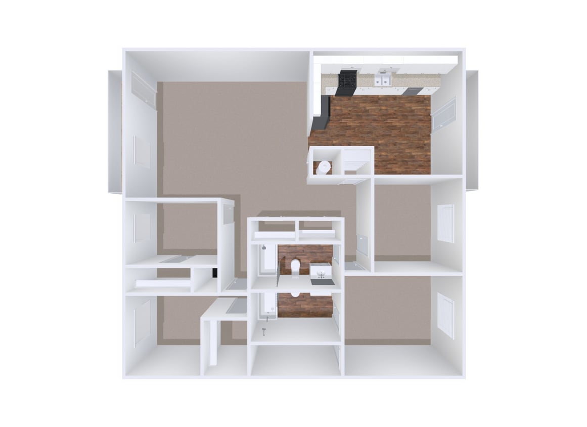 Floor Plan - The Delphine