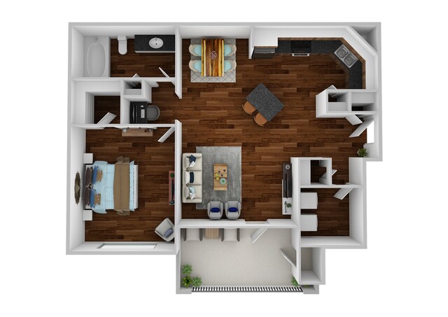 Floor Plan - A1 - Oakwood