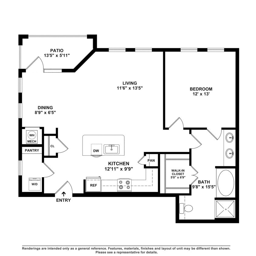 Floor Plan - A1E