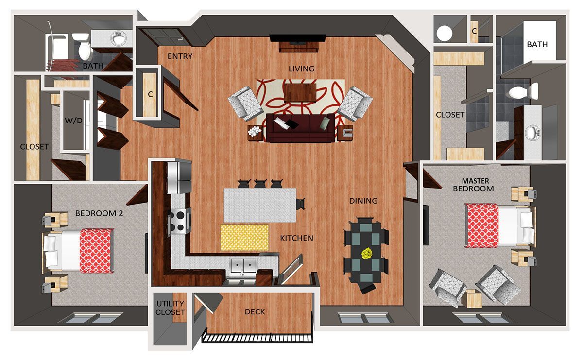 Floor Plan - Bloomsbury