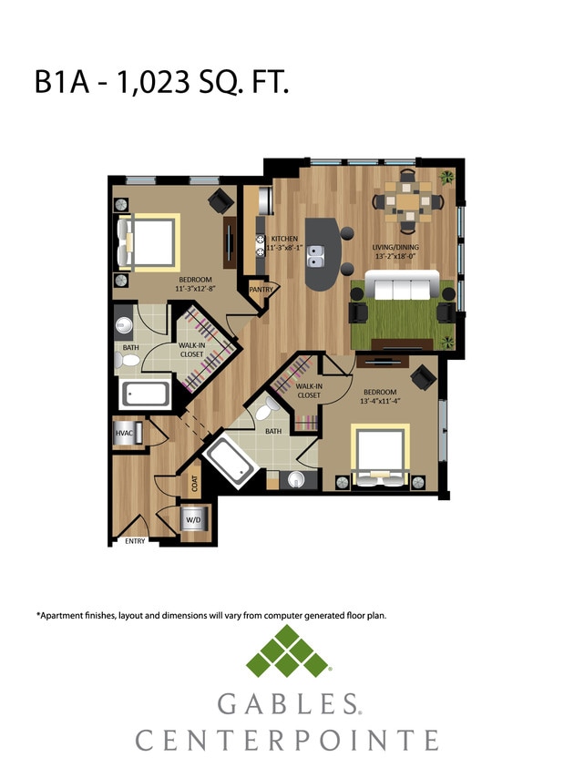 Floor Plan - B1A