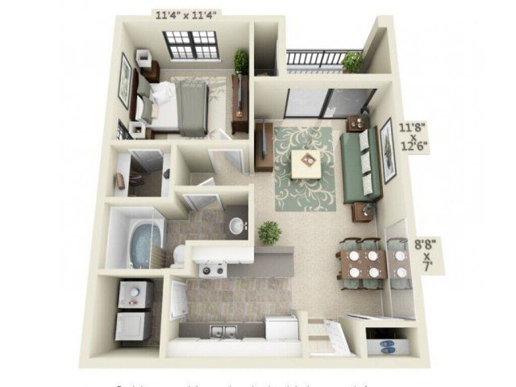 Floor Plan - Seville (A1)