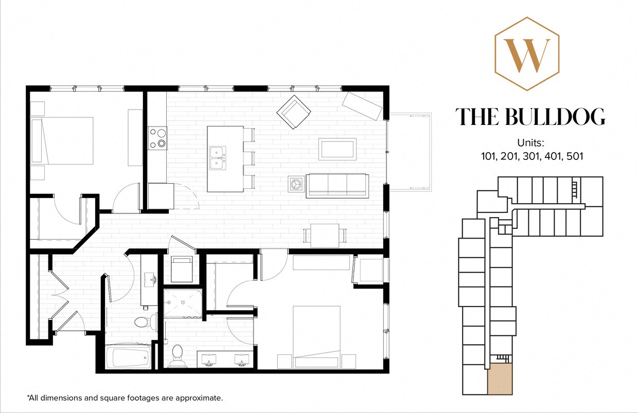 Floor Plan - The Bulldog