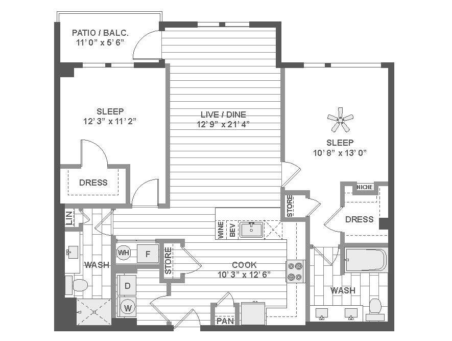 Floor Plan - C6A