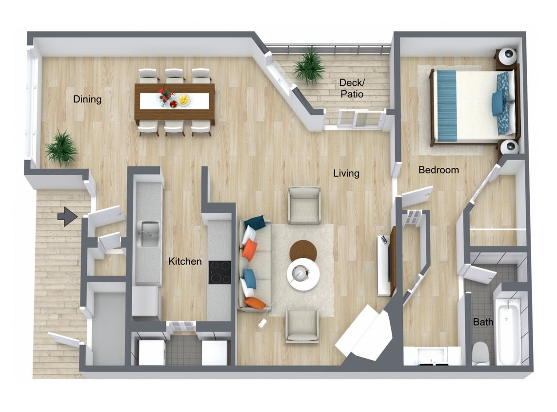Floor Plan - 1C