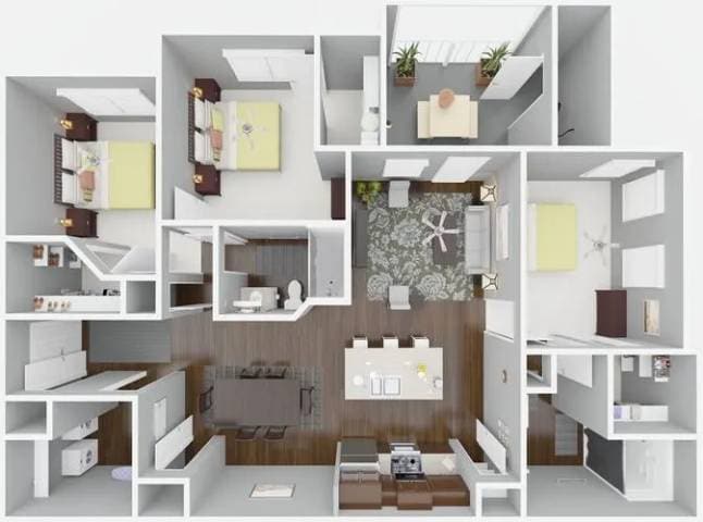 Floor Plan - 3 Bedroom