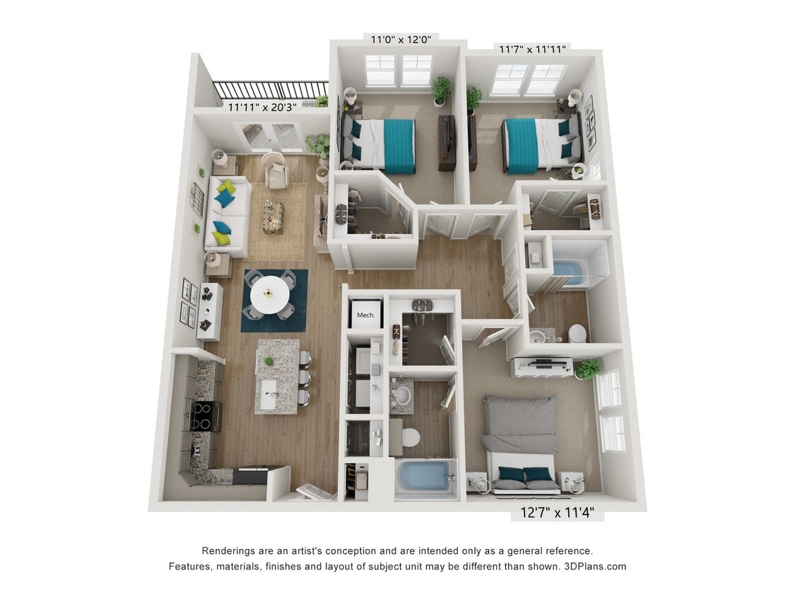 Floor Plan - Saluda