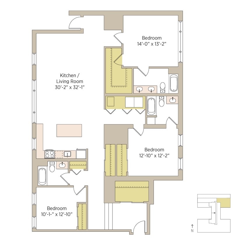 Floor Plan - delp-3PH06