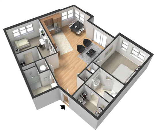 Floor Plan - Harriet