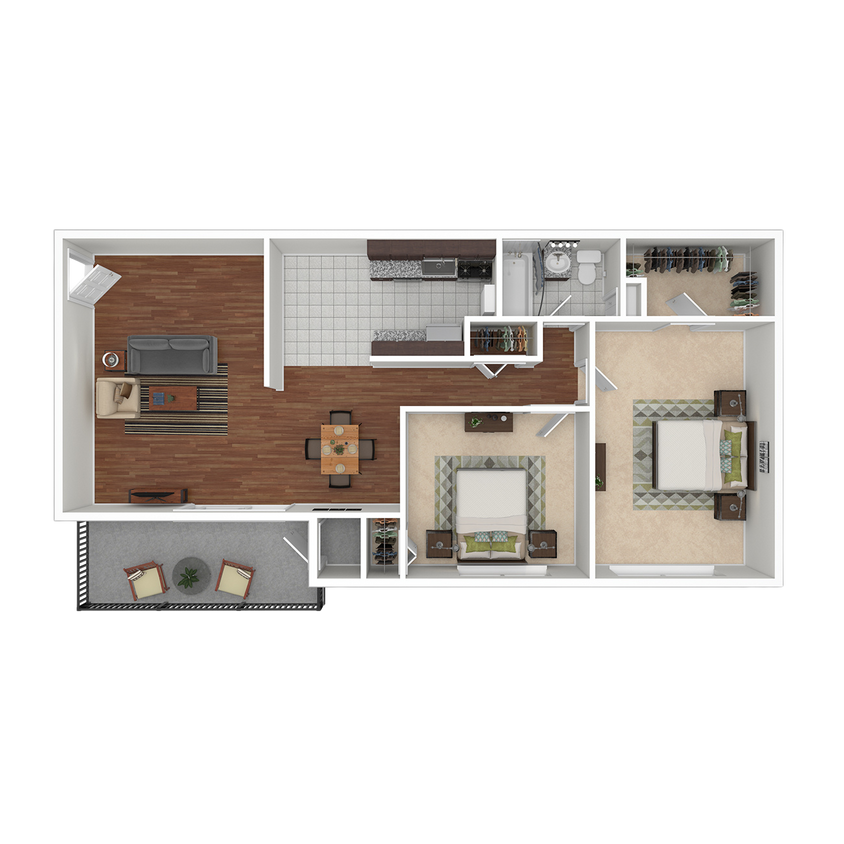 Floor Plan - Maple Renovated
