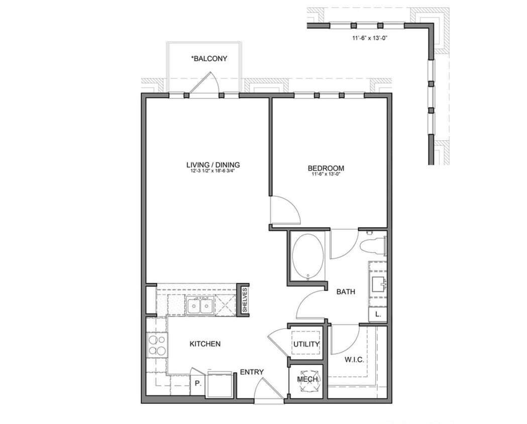 Floor Plan - Stag’s Leap 7A7.8