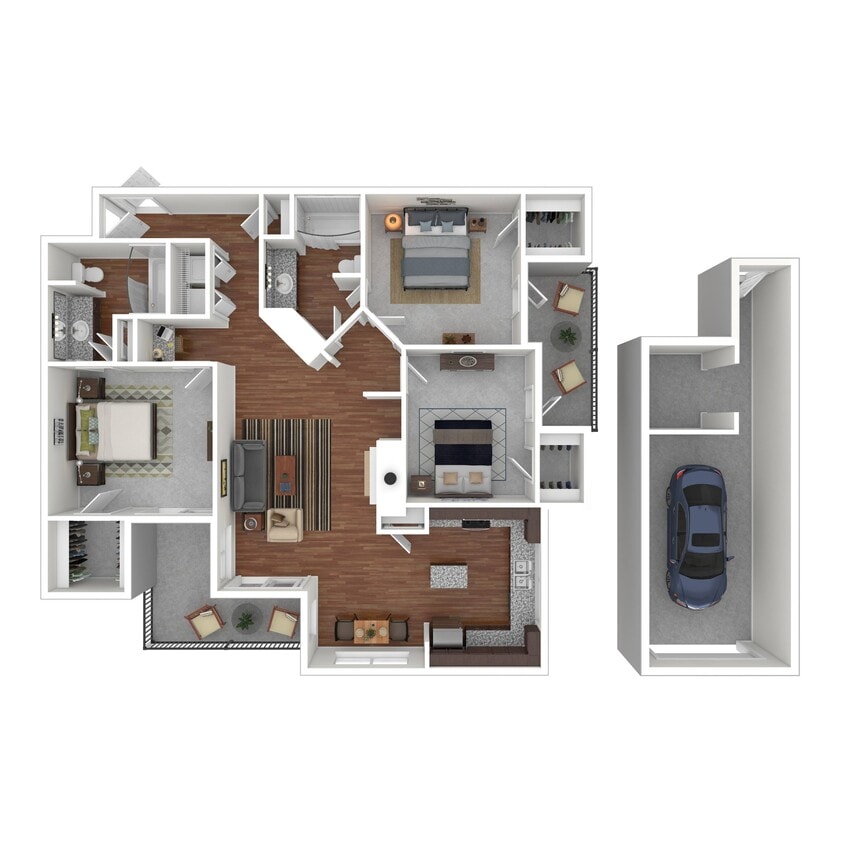 Floor Plan - 3A