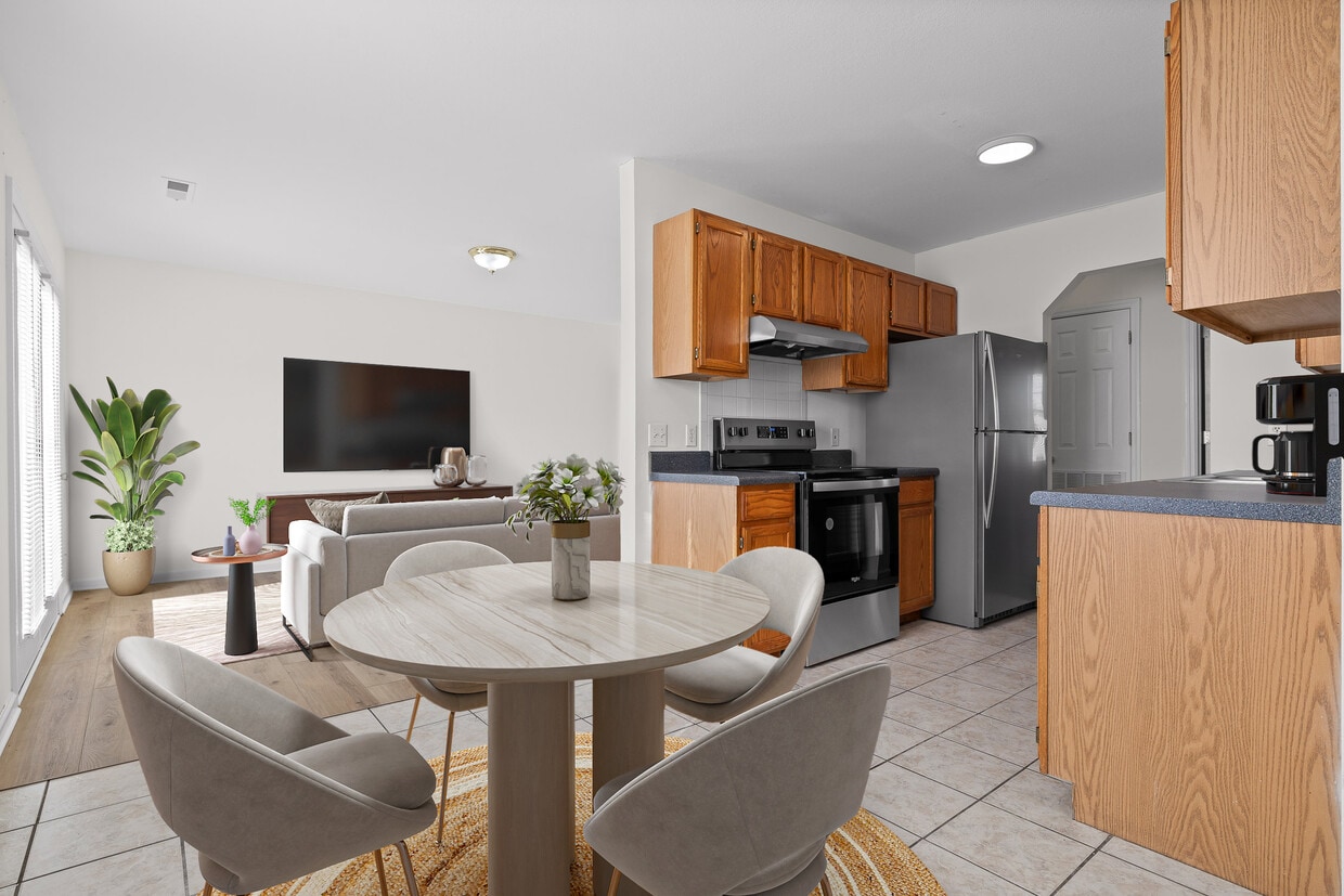 Floor Plan - 2 Bed 1 Bath