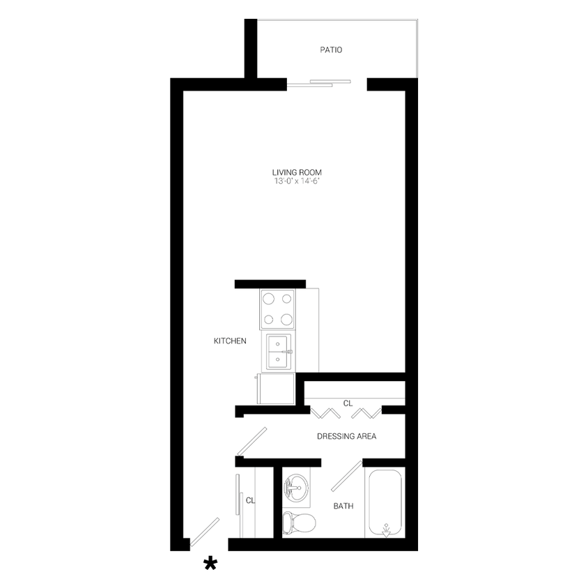 Floor Plan - The Park Place