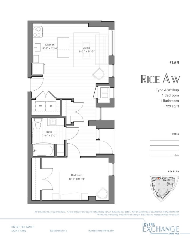 Rice Aw - Walkup floor plan Irvine Exchange - Rice Aw - Walkup