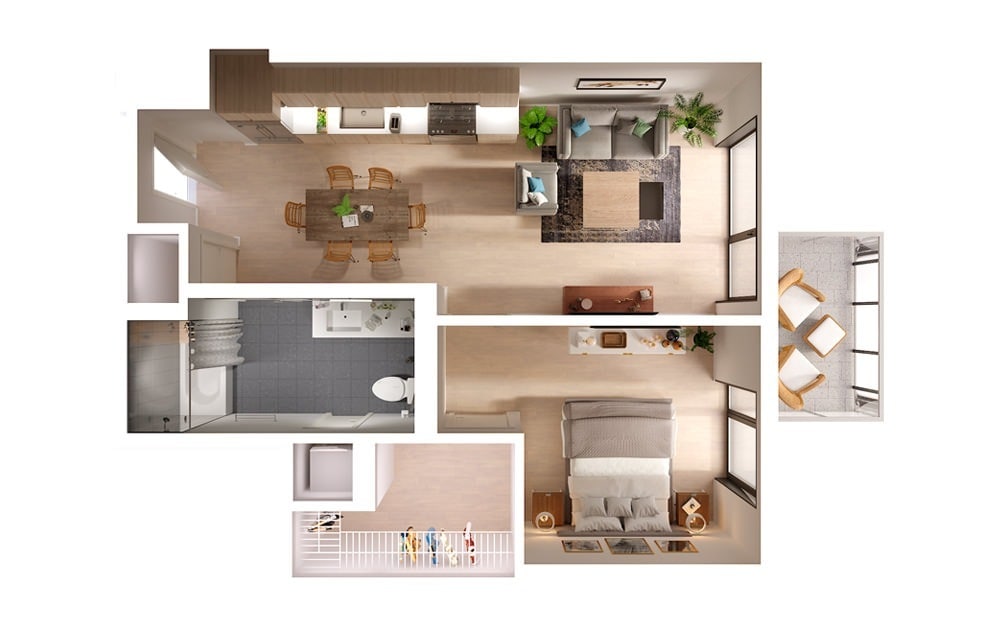 Floor Plan - A1b
