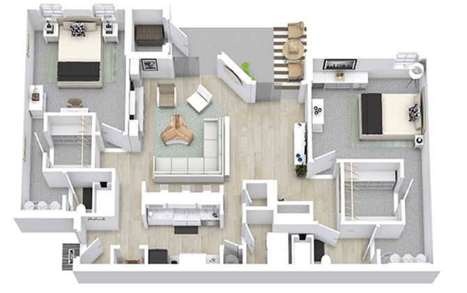 Floor Plan - Lady Palm Renovated