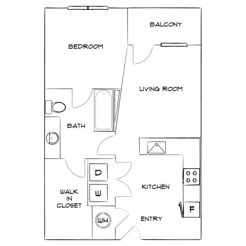 Floor Plan - Design 1A