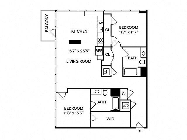 Floor Plan - B4 732