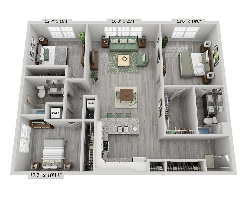 Floor Plan - Wesley