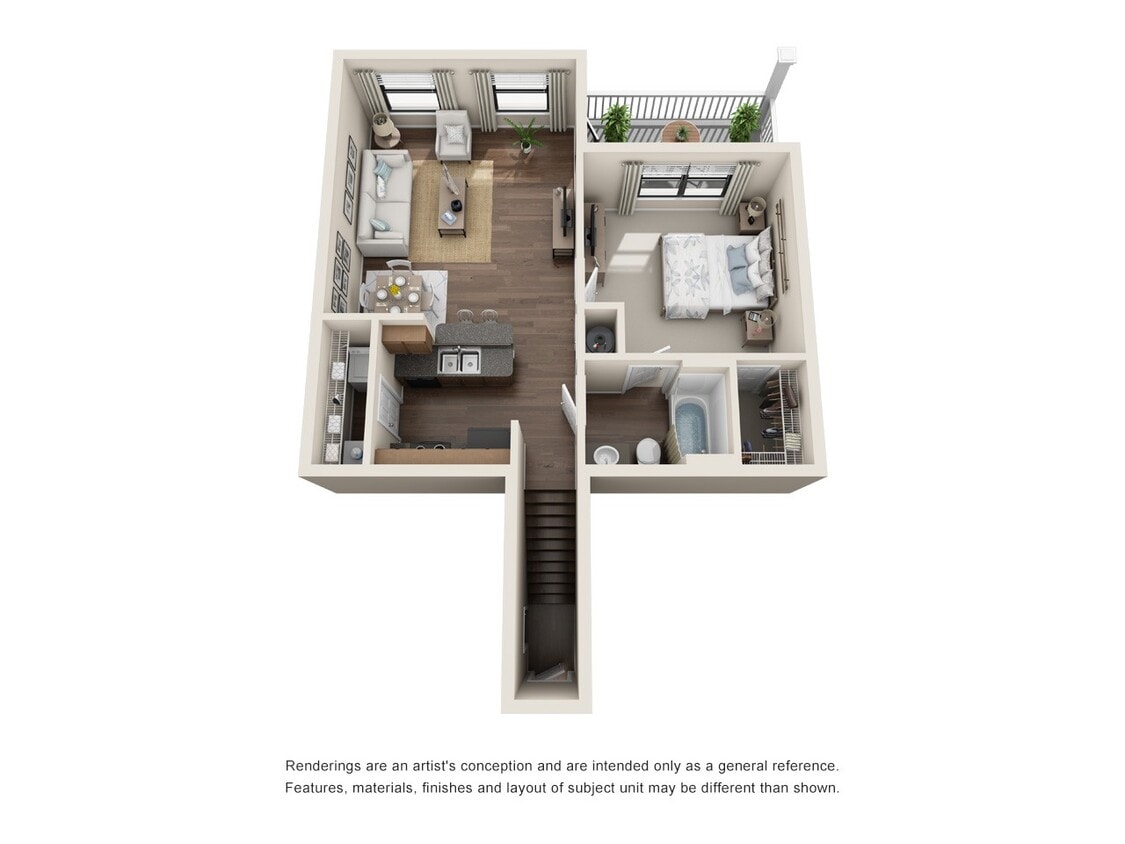 Floor Plan - A2 Upper